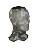 Filet de camouflage facial Mil-Tec élastique en nylon et caoutchouc ajusté au visage