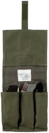 Trousse de cirage néerlandaise, surplus d'occasion pour le transport et le rangement, lot de 5