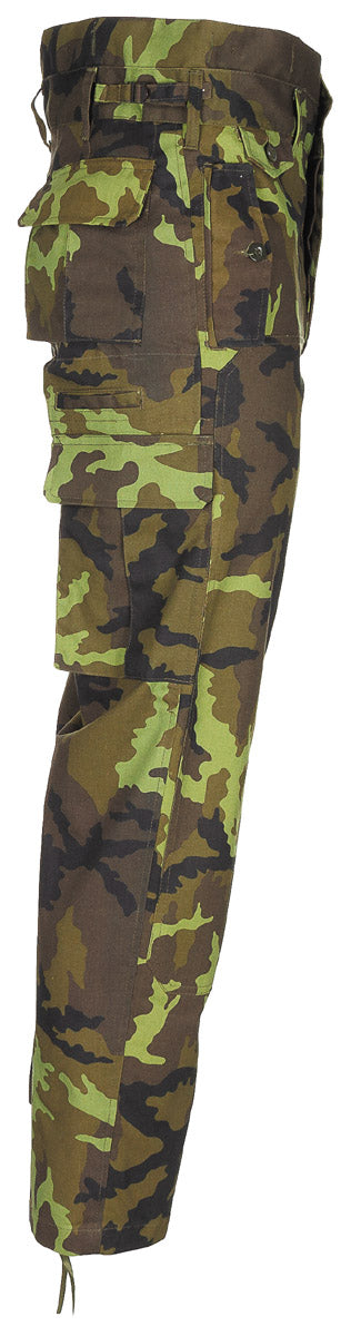 Pantalon de combat tchèque M 95 MFH en polycoton 50/50 genoux et fessier renforcés