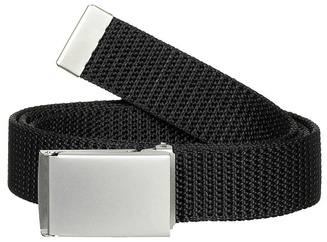Ceinture MFH en polyester 3,2 cm à boucle métallique réglable jusqu'à 130 cm