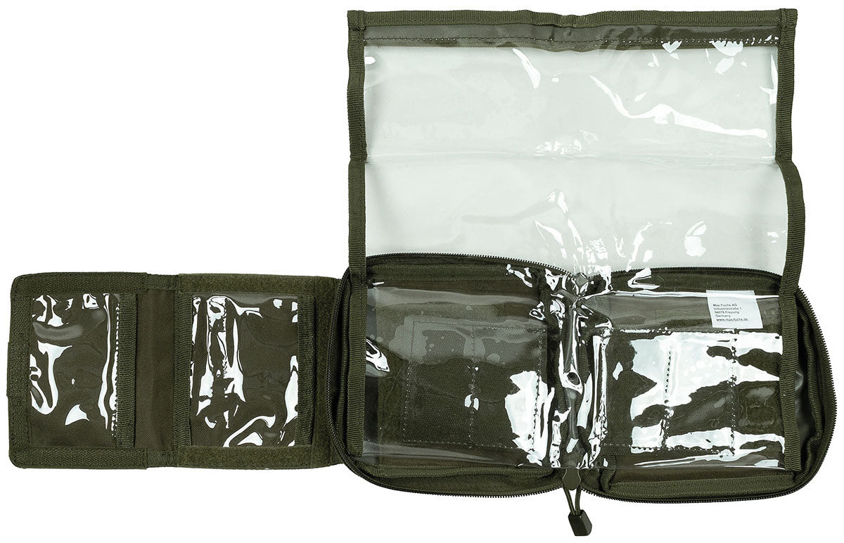 Porte-carte topographique MOLLE MFH avec pochette transparente 31 x 29 cm