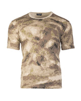 T-shirt militaire Mil-Tec en coton et élasthanne, maille de 150 g/m²