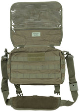 Sacoche de transport MFH MOLLE 4 L avec rabat amovible et porte-carte transparent