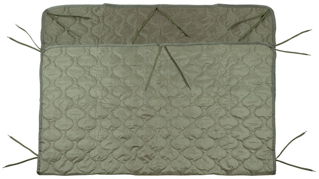 Poncho Liner MFH couverture matelassée 210 x 150 cm avec 16 liens de fixation