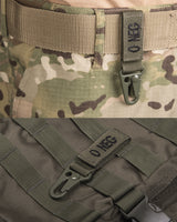 Porte-clés tactiques groupe sanguin 0 négatif Mil-Tec lot de 5 brodé de 22 g