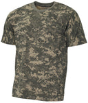 T-shirt US Streetstyle MFH en coton jersey simple 140-145 g/m² col renforcé