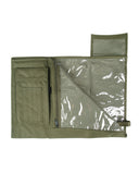 Porte-carte topographique pliable Mil-Tec en polyester 70 x 50 cm à fenêtre transparente