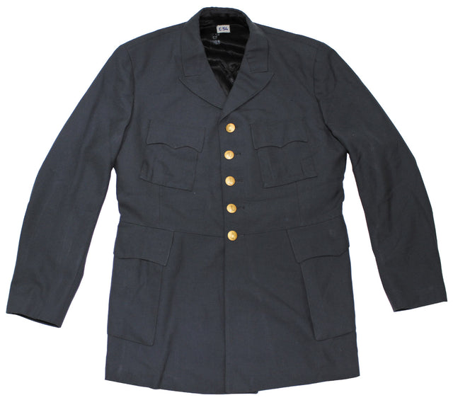 Veste d'uniforme suédoise de marine, surplus d'occasion, lot de 5