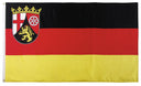 Drapeau régional MFH en polyester 90 x 150 cm avec bande de renfort cousue