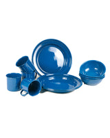 Service de table émaillé Mil-Tec 12 pièces pour quatre couverts 2,2 kg résistant au feu