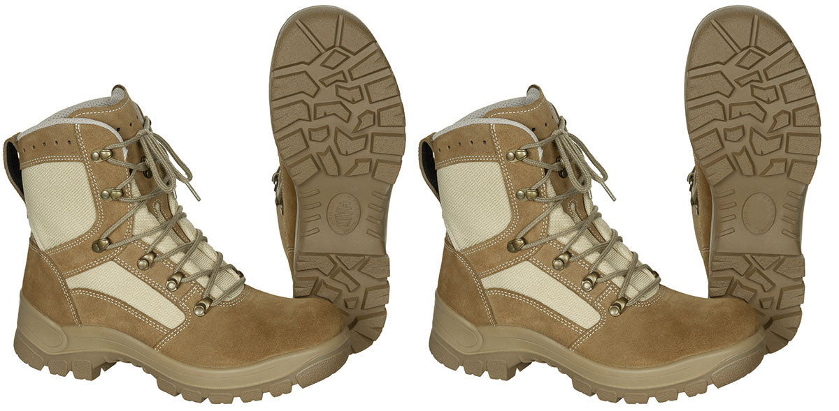 Chaussures de combat allemandes en coton et polyamide, surplus comme neuf
