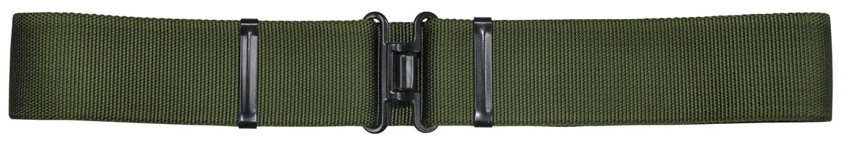 Ceinturon de campagne britannique en nylon, surplus d'occasion, lot de 10