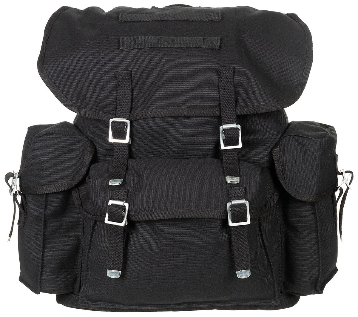 Sac à dos type BW MFH 30 l en toile de coton 45 x 40 x 24 cm à rabat sanglé