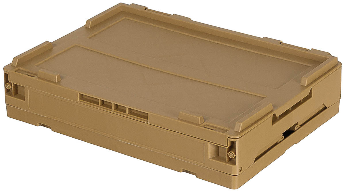 Caisse pliable MFH en polypropylène 20 et 60 l empilable à couvercle intégré