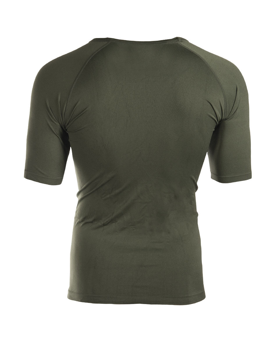 T-shirt de sport Mil-Tec en nylon et élasthanne, coupe près du corps