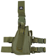 Holster de cuisse MFH pour droitier à deux sangles et porte-chargeur latéral