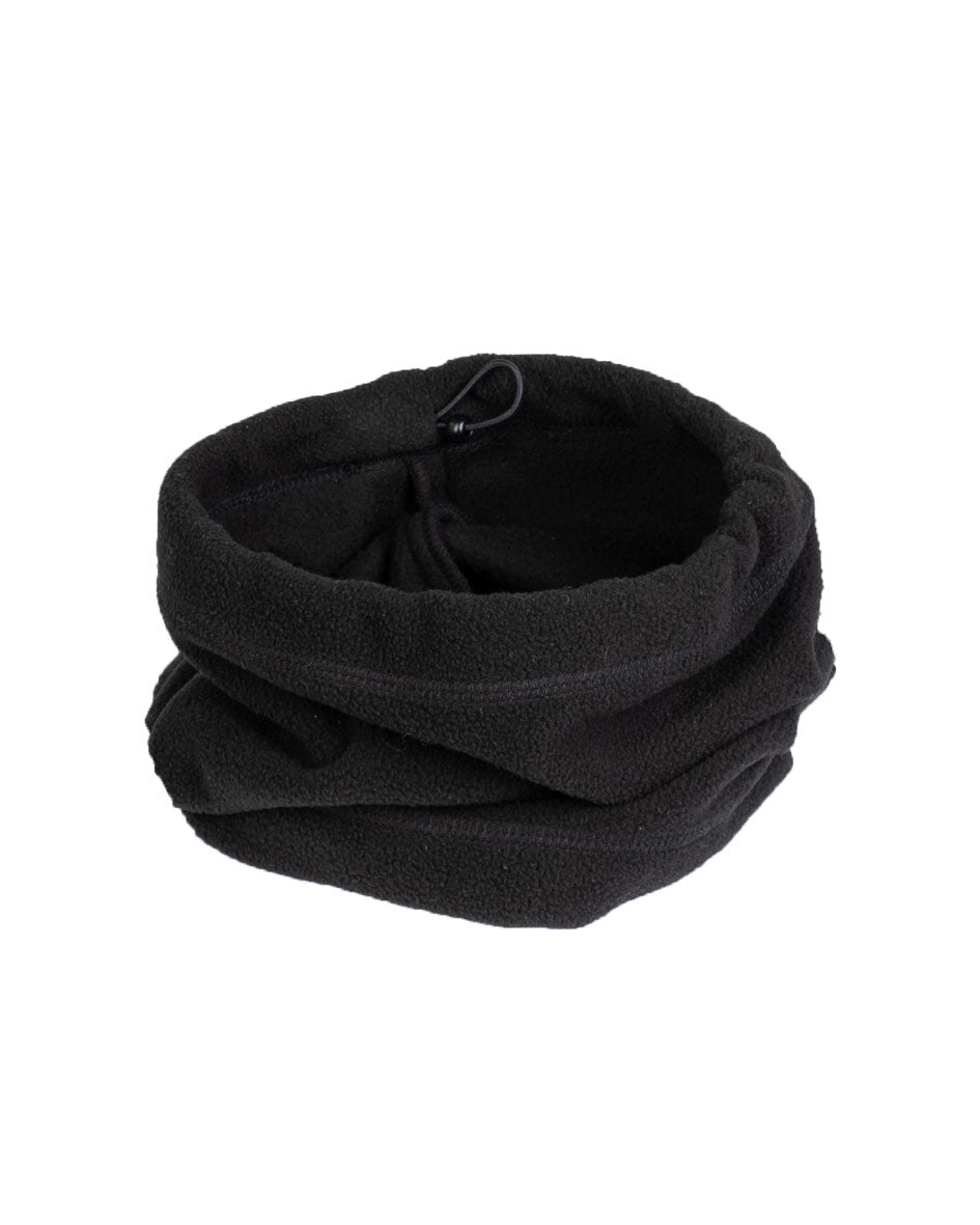 Tour de cou polaire Mil-Tec en polyester 270 g/m² avec cordon de serrage