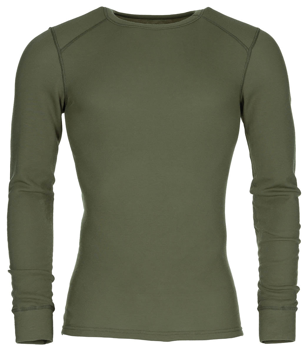 Maillot de corps néerlandais Odlo à manches longues, surplus d'occasion, lot de 10