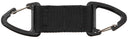 Support universel double MFH à deux mousquetons plastique, longueur 12 cm