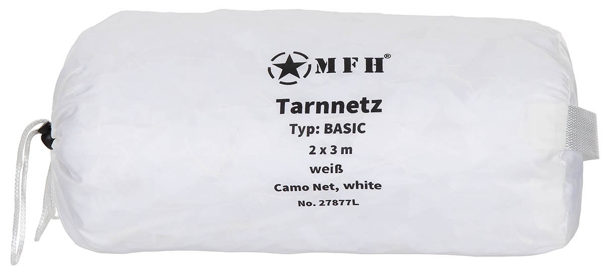 Filet de camouflage Basic MFH 2 x 3 m en polyester enduit polyacrylate