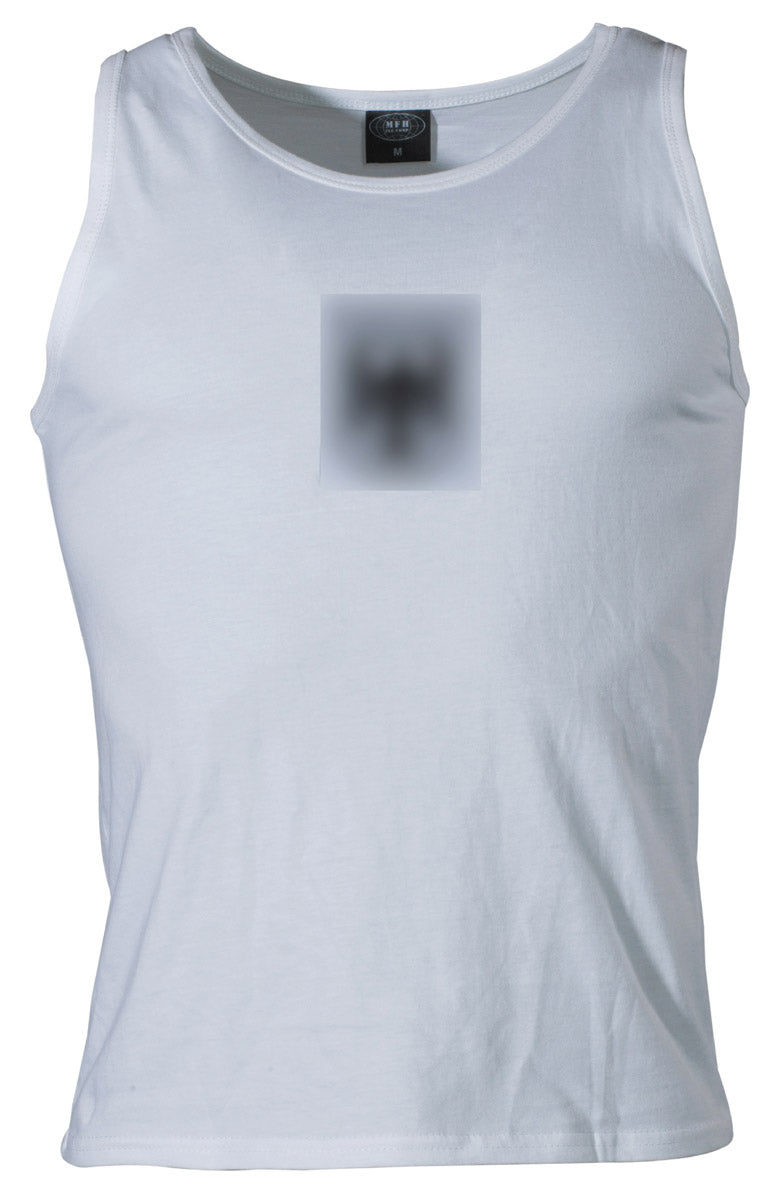 Débardeur BW MFH en coton 170 g/m² avec écusson Bundeswehr rapporté