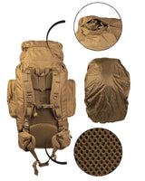 Sac à dos 72h Mil-Tec Recom 88 L en polyester 600D avec armature aluminium