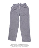 Pantalon de personnel de restauration Bundeswehr en coton à carreaux, occasion