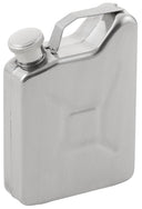 Flasque de poche MFH Kanister en acier inoxydable poli 148 ml avec anse de portage