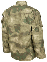 Veste de combat US ACU MFH Rip Stop 100 % coton col montant et poches de manche