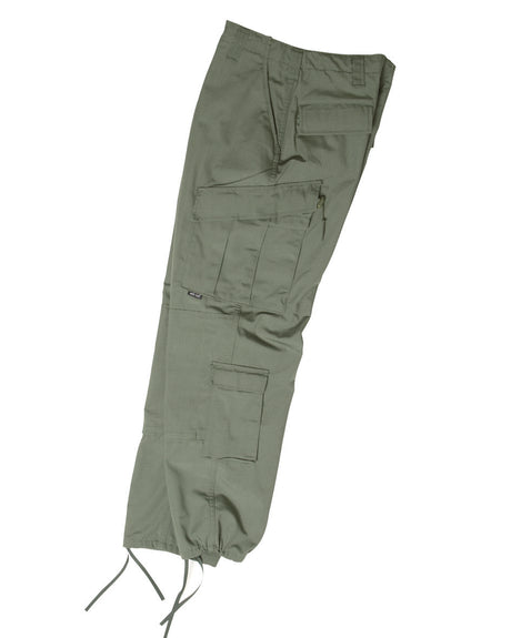 Pantalon de combat Mil-Tec type ACU en coton ripstop avec huit poches et fond renforcé