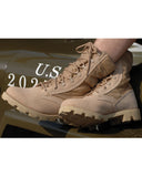 Chaussures Mil-Tec Speed Lace zone chaude en Cordura et cuir velours à tige montante