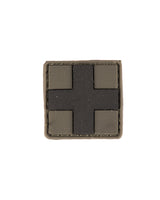 Morale patch premiers secours Mil-Tec 3D en PVC 2,5 x 2,5 cm dos auto-agrippant