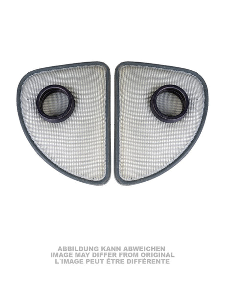 Paire de filtres type US M13A2 pour masque M17A1, stock ancien de dépôt