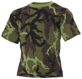 T-shirt enfant MFH manches courtes en coton jersey 170 g/m² à col rond renforcé