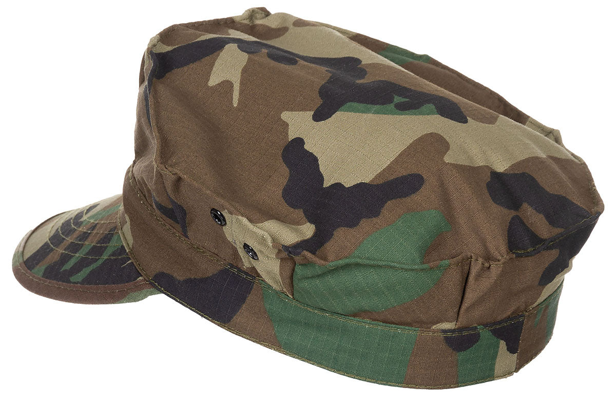 Casquette US MFH USMC en coton Rip Stop forme octogonale à quatre œillets