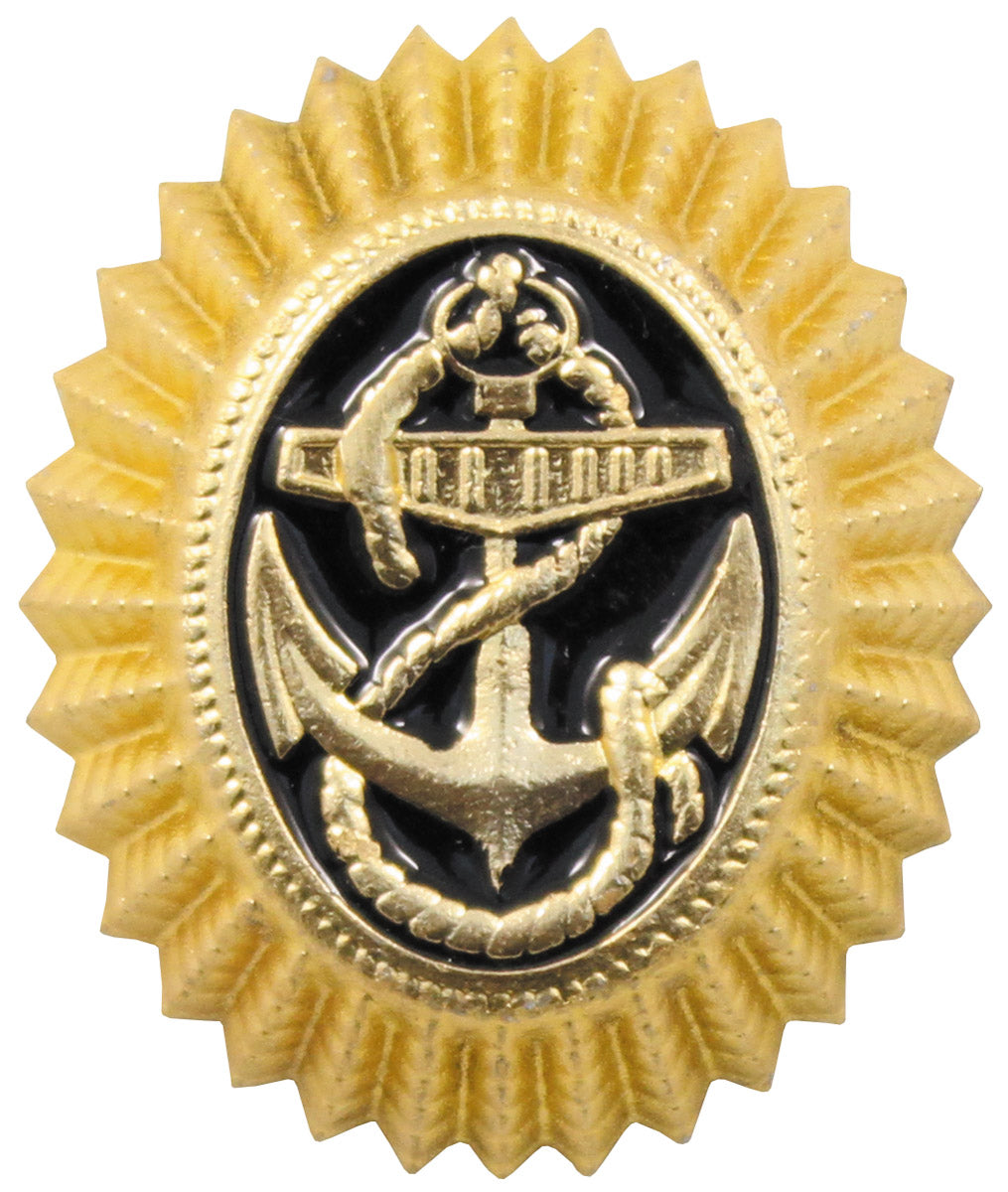Insigne métallique de marine, surplus comme neuf pour la tenue et la collection, lot de 10