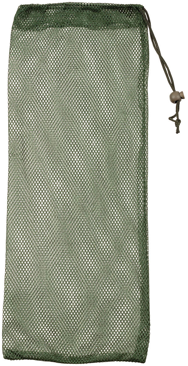 Pochon en filet britannique de 38 x 16 cm, surplus d'occasion, lot de 10