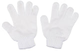 Gants à doigts britanniques tricotés, surplus d'occasion, lot de 10