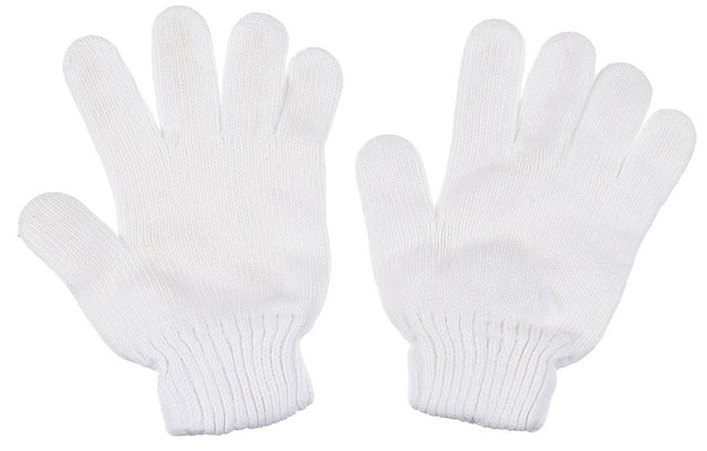Gants à doigts britanniques tricotés, surplus d'occasion, lot de 10