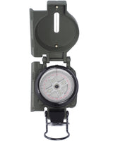 Boussole de visée type US Mil-Tec alliage aluminium amortie à l'huile 94 g échelle 1:50 000