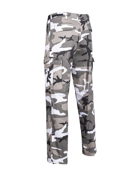 Pantalon de combat type BDU Mil-Tec en polycoton 80/20 six poches et taille réglable