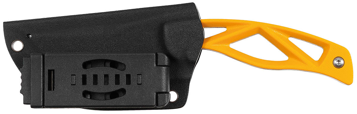 Couteau à lame fixe Skeleton Fox Outdoor pleine soie lame 8,2 cm gaine Kydex