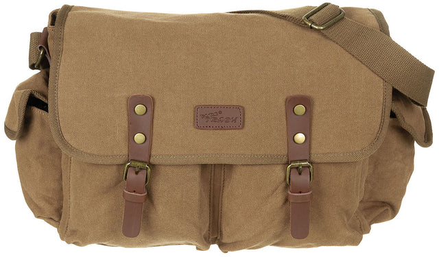 Sacoche en toile PT PureTrash 12 l 36 x 28 x 12 cm à fermoirs magnétiques