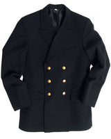 Veste chaude Mil-Tec Bundeswehr Marine croisée en laine et polyester avec quatre poches