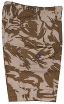 Bermuda britannique Combat en coton et polyester, motif DPM Desert, surplus comme neuf