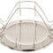 Grille-pain de camping pliant Fox Outdoor en acier inoxydable 4 tranches avec pince