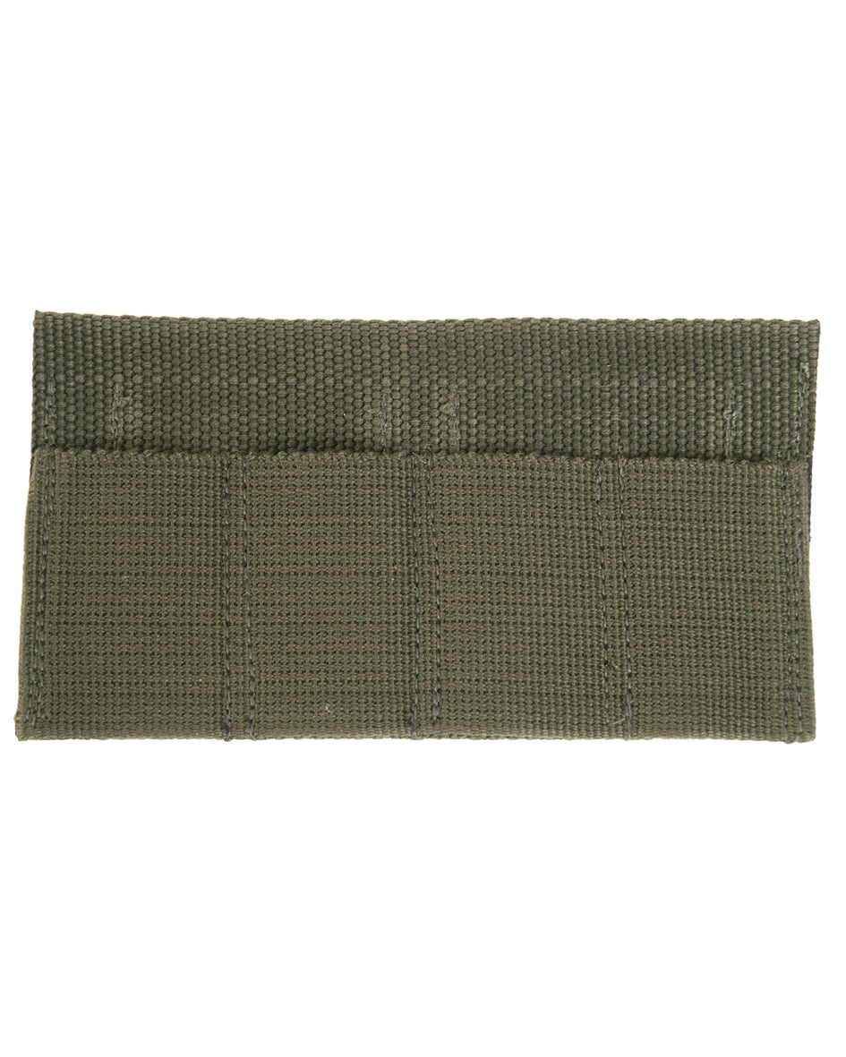 Adaptateur double Mil-Tec en polyester pour équipement Bundeswehr sur sangles MOLLE
