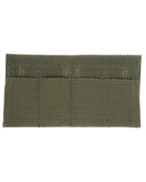 Adaptateur double Mil-Tec en polyester pour équipement Bundeswehr sur sangles MOLLE