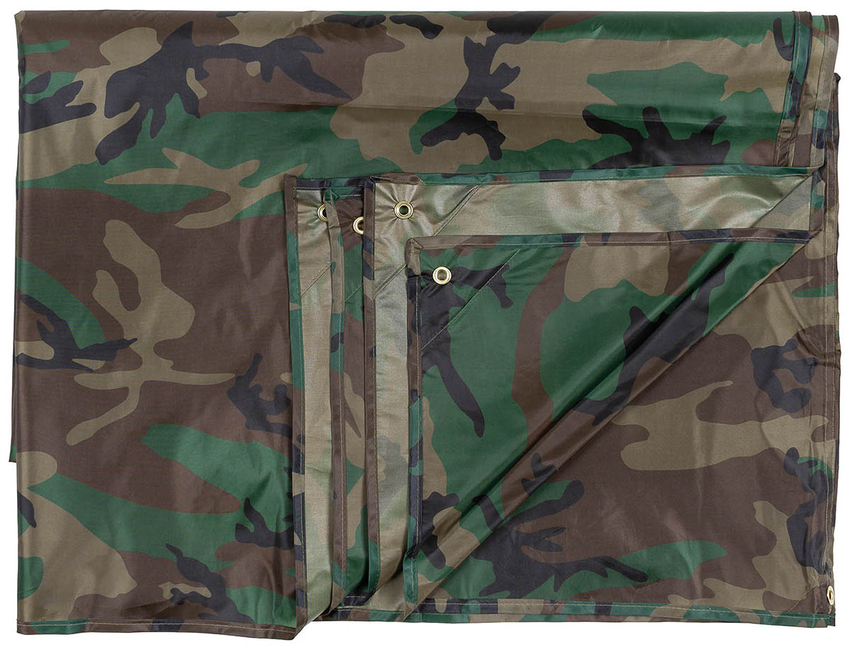 Bâche multi-usages MFH Tarp 300 x 500 cm 12 œillets en polyester enduit PU