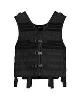 Gilet tactique Mil-Tec MOLLE Carrier Gen. II en polyester enduit avec poignée d'extraction